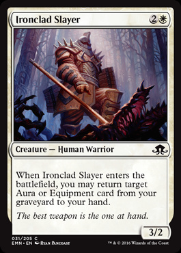 MTG: Eldritch Moon 031: Ironclad Slayer 