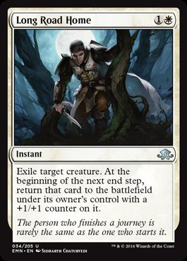 MTG: Eldritch Moon 034: Long Road Home [FOIL] 