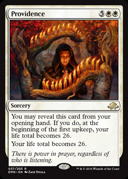 MTG: Eldritch Moon 037: Providence [FOIL] 