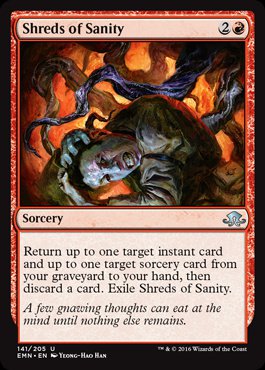 MTG: Eldritch Moon 141: Shreds of Sanity 