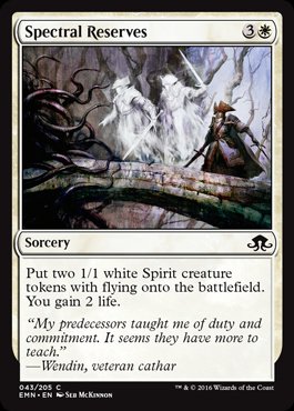 MTG: Eldritch Moon 043: Spectral Reserves 