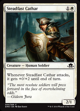 MTG: Eldritch Moon 044: Steadfast Cathar 