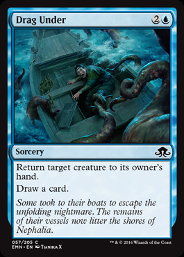 MTG: Eldritch Moon 057: Drag Under 
