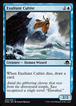 MTG: Eldritch Moon 059: Exultant Cultist 