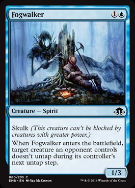 MTG: Eldritch Moon 060: Fogwalker 