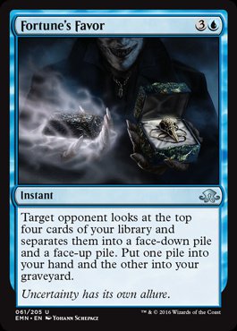 MTG: Eldritch Moon 061: Fortunes Favor 