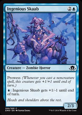 MTG: Eldritch Moon 066: Ingenious Skaab 