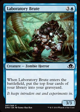 MTG: Eldritch Moon 067: Laboratory Brute 