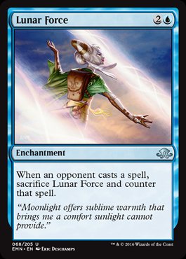MTG: Eldritch Moon 068: Lunar Force 