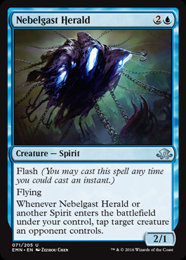MTG: Eldritch Moon 071: Nebelgast Herald [FOIL] 