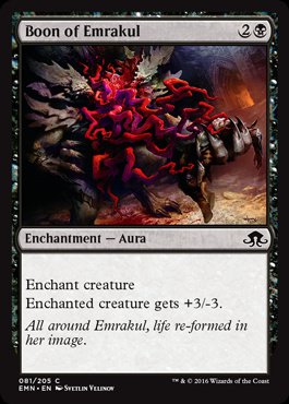 MTG: Eldritch Moon 081: Boon of Emrakul 