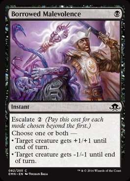 MTG: Eldritch Moon 082: Borrowed Malevolence 
