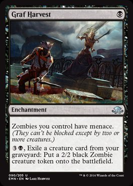 MTG: Eldritch Moon 090: Graf Harvest 