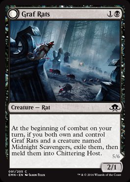 MTG: Eldritch Moon 091: Graf Rats 