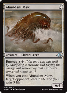 MTG: Eldritch Moon 001: Abundant Maw 