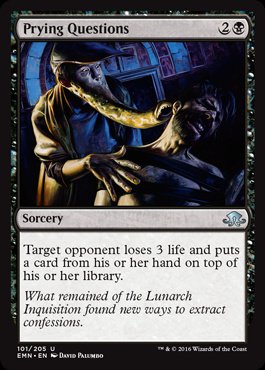 MTG: Eldritch Moon 101: Prying Questions 
