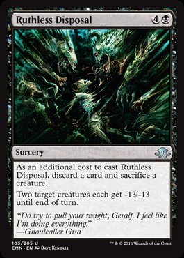 MTG: Eldritch Moon 103: Ruthless Disposal 