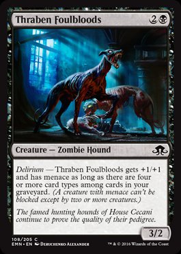 MTG: Eldritch Moon 108: Thraben Foulbloods 