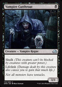 MTG: Eldritch Moon 110: Vampire Cutthroat 