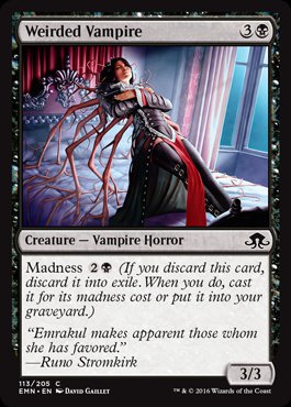 MTG: Eldritch Moon 113: Weirded Vampire 