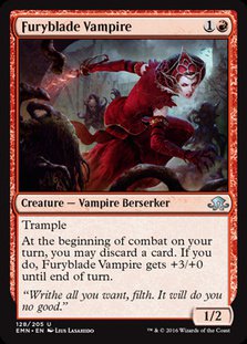 MTG: Eldritch Moon 128: Furyblade Vampire 