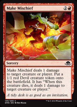 MTG: Eldritch Moon 135: Make Mischief 