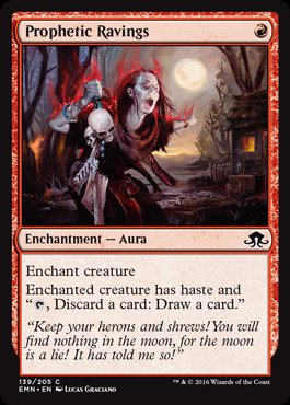 MTG: Eldritch Moon 139: Prophetic Ravings 