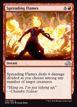 MTG: Eldritch Moon 143: Spreading Flames 