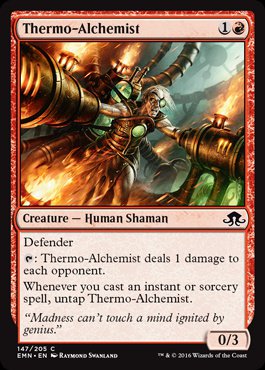 MTG: Eldritch Moon 147: Thermo-Alchemist 