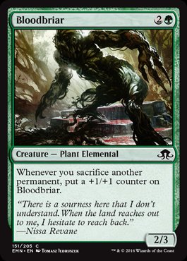 MTG: Eldritch Moon 151: Bloodbriar [FOIL] 