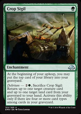 MTG: Eldritch Moon 153: Crop Sigil 