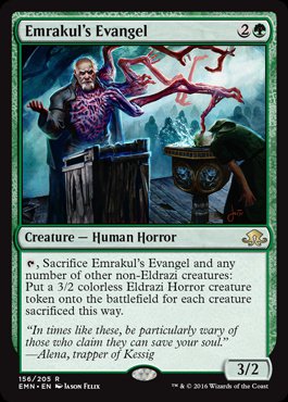 MTG: Eldritch Moon 156: Emrakuls Evangel 
