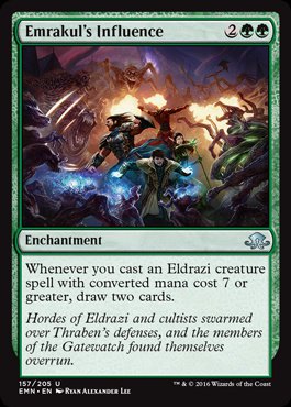 MTG: Eldritch Moon 157: Emrakuls Influence 