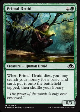 MTG: Eldritch Moon 167: Primal Druid 
