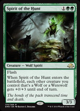 MTG: Eldritch Moon 170: Spirit of the Hunt 
