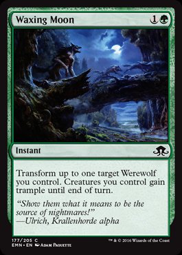 MTG: Eldritch Moon 177: Waxing Moon 