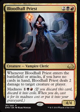 MTG: Eldritch Moon 181: Bloodhall Priest 