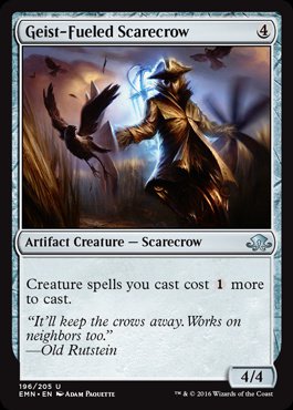 MTG: Eldritch Moon 196: Geist-Fueled Scarecrow 