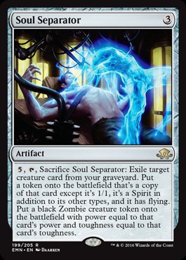 MTG: Eldritch Moon 199: Soul Separator 