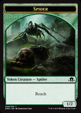 Magic: Eldritch Moon Token: Spider 