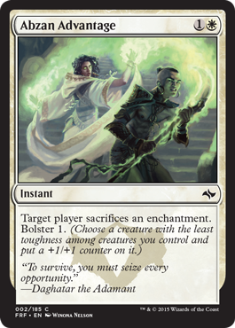 MTG: Fate Reforged 002: Abzan Advantage 