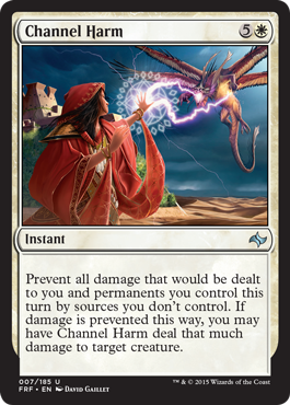 MTG: Fate Reforged 007: Channel Harm 