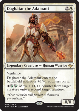 Magic: Fate Reforged 009: Daghatar the Adamant 