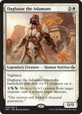 MTG: Fate Reforged 009: Daghatar the Adamant 