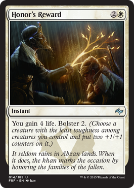 MTG: Fate Reforged 014: Honors Reward 