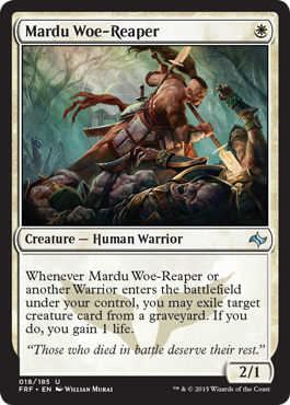 MTG: Fate Reforged 018: Mardu Woe-Reaper 