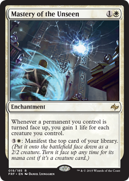 MTG: Fate Reforged 019: Mastery of the Unseen 