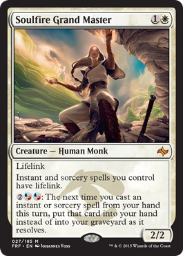 Magic: Fate Reforged 027: Soulfire Grand Master 