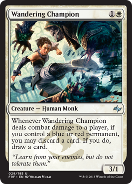 Magic: Fate Reforged 029: Wandering Champion 