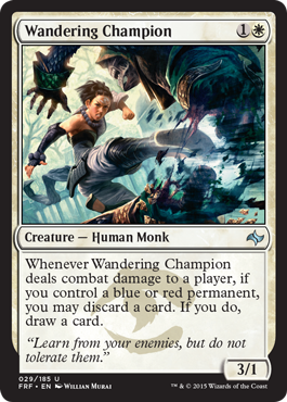 MTG: Fate Reforged 029: Wandering Champion 